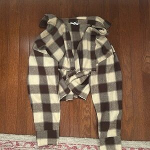 Cropped flannel